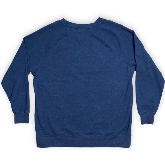 Wildfox Women's Statement Sweatshirt In Blue (Good Vibes) - Medium - Picture 4 of 10